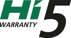 The Hikoki Hi5 warranty logo